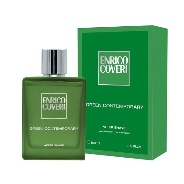 Enrico coveri green contemporary pour homme after shave 100 ml