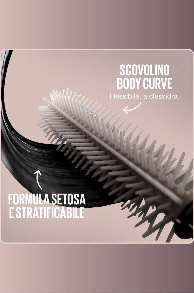 MAYBELLINE  ENSATIONAL BODY
Mascara incurvante e volumizzante a lunga tenuta