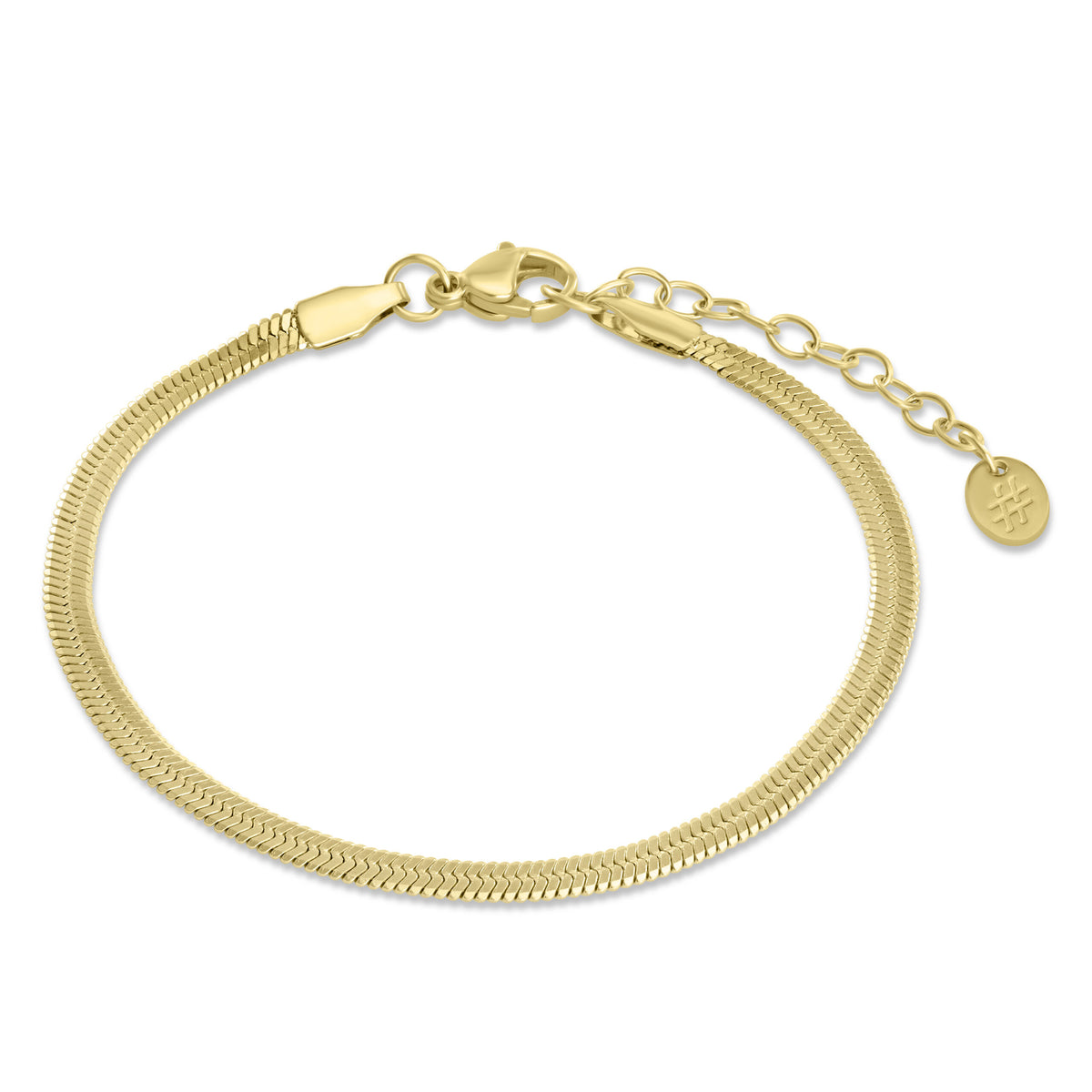 Brand Gioielli - Bracciale Catena Sickle pvd Oro