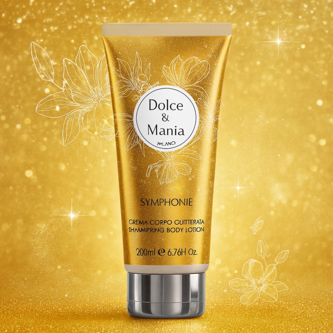 DOLCE & MANIA SYMPHONIE – Crema Corpo Glitterata 200 ml