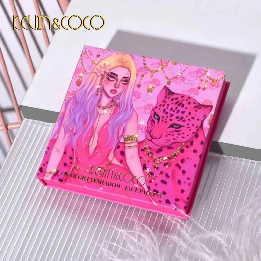 Kevin &Coco-13 Color Eyeshadow/ Face Palette