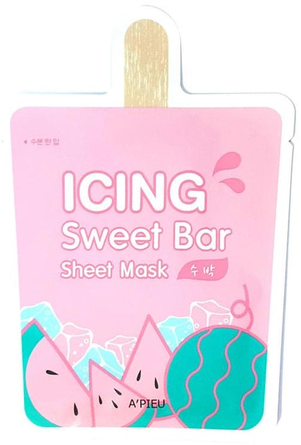 Maschera in tessuto A'pieu Icing Sweet Bar Maschera in tessuto Gelato all'anguria