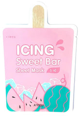 Maschera in tessuto A'pieu Icing Sweet Bar Maschera in tessuto Gelato all'anguria