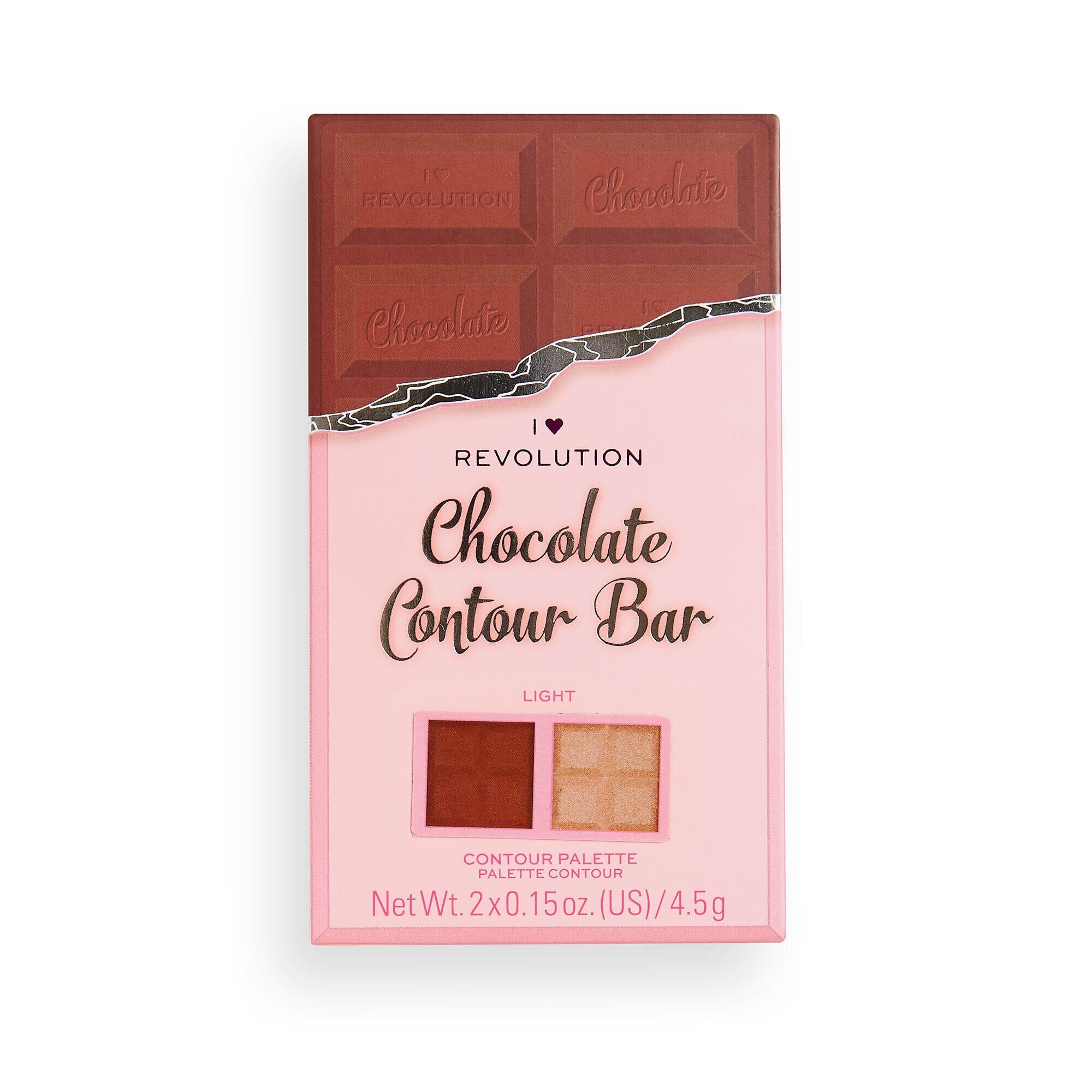 I Heart Revolution Chocolate Contour Palette Light