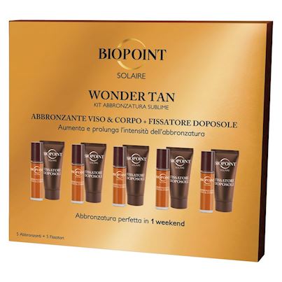 Biopoint Wonder Tan Kit Abbronzatura Sublime