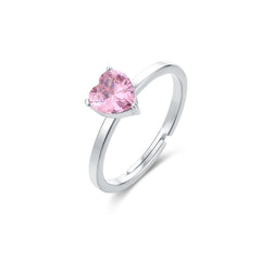 Anello Brand cuore rosa