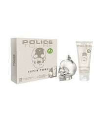 Profumo Police To Be Super[Pure] Gift Set Eau de Toilette 40 ml + Body Shampoo 100 ml