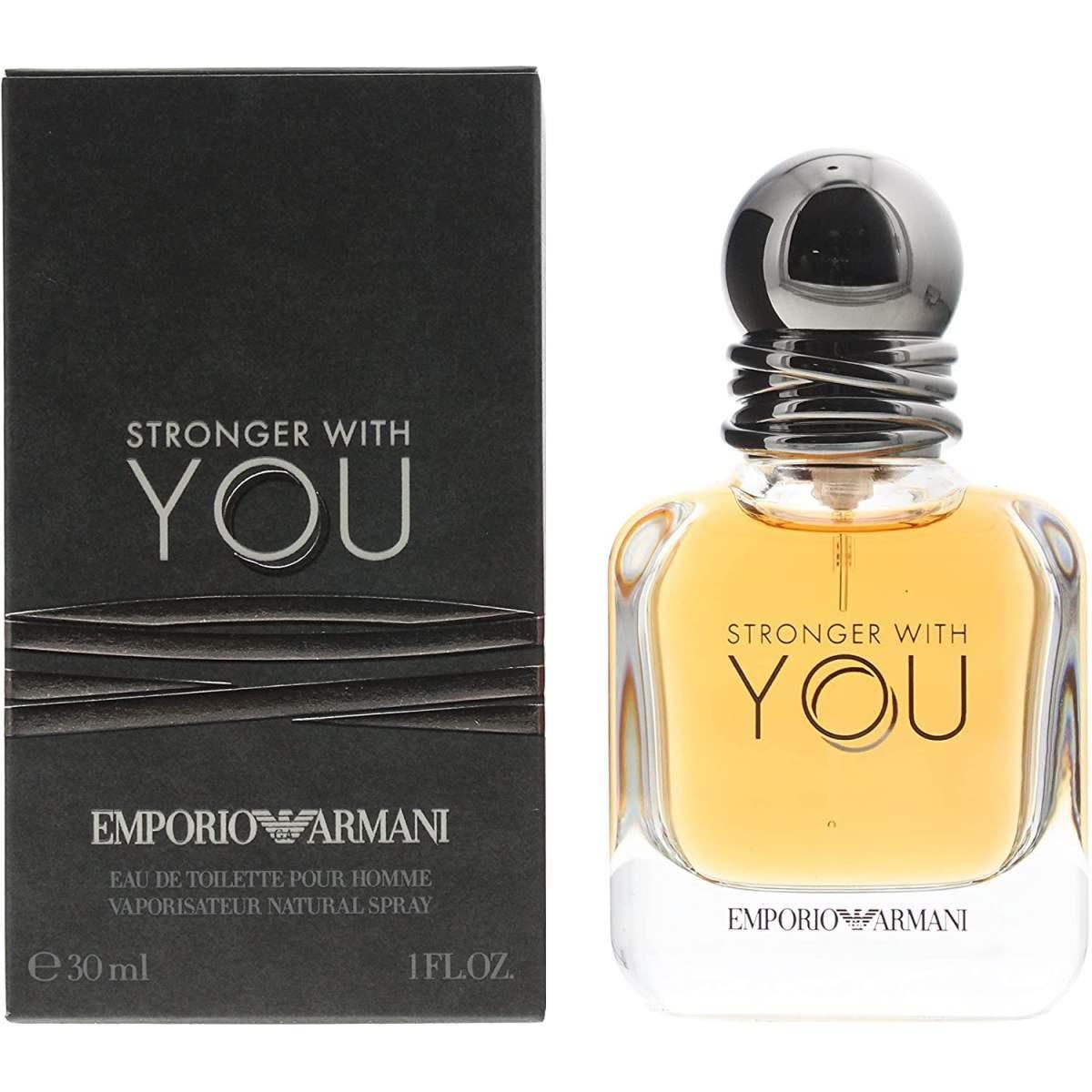 Profumo Emporio Armani Uomo Stronger With You Eau de toilette Spray - Profumo uomo