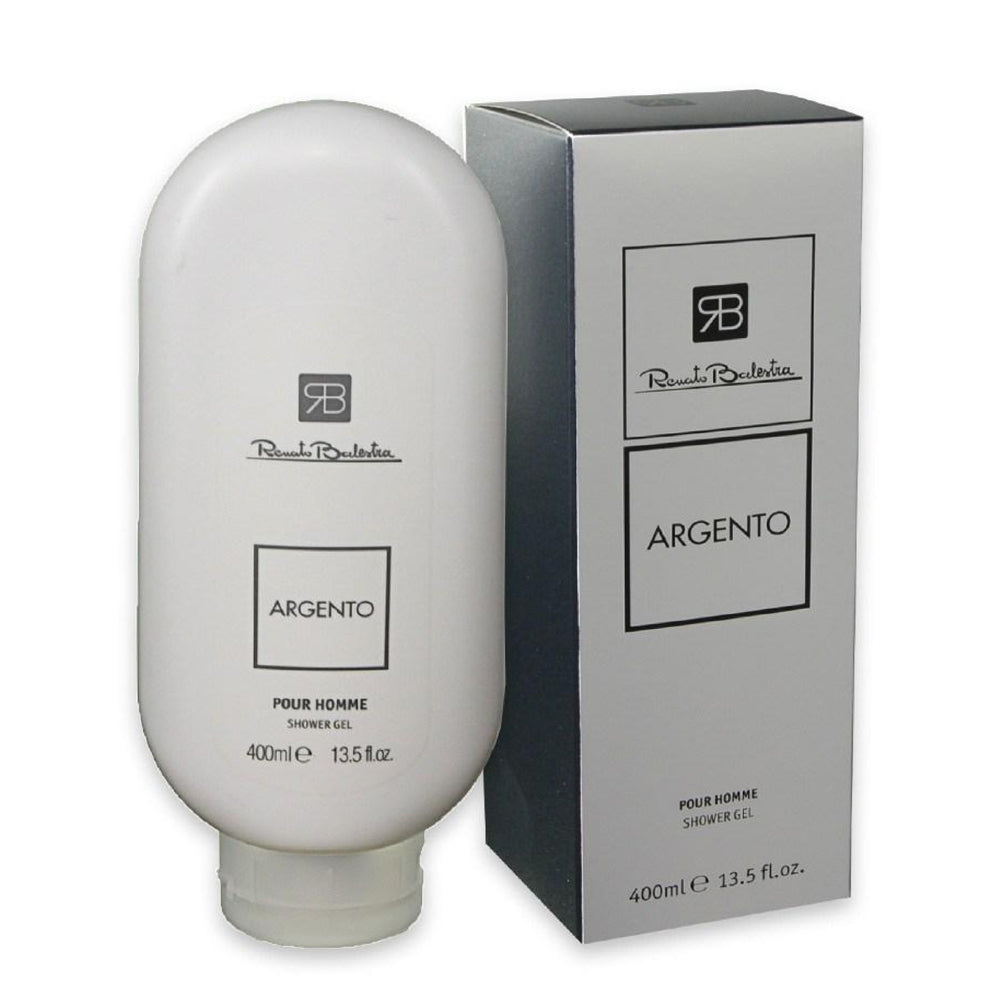 RENATO BALESTRA ARGENTO POUR HOMME SHOWER GEL BAGNO DOCCIA 400ML