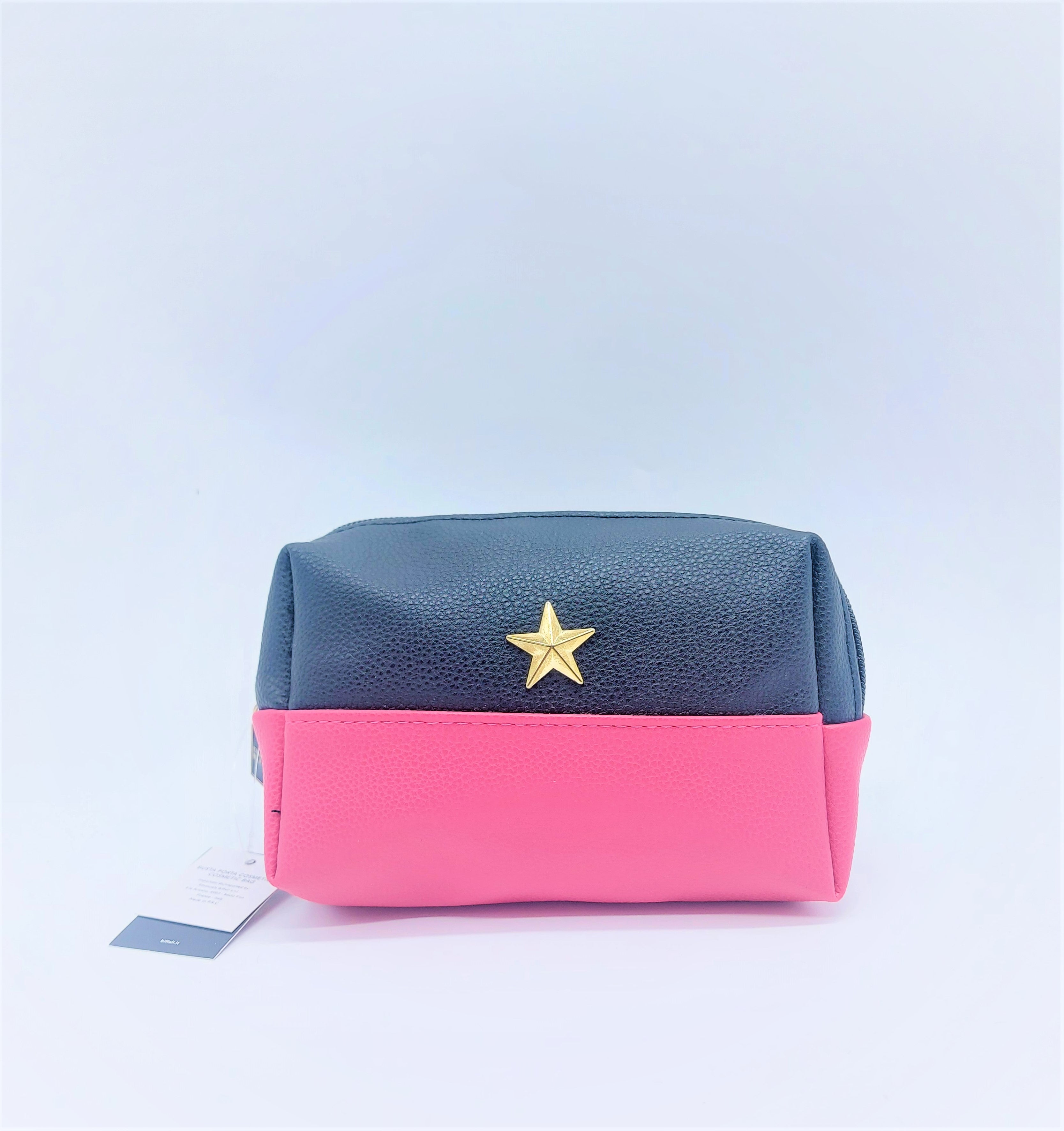 Emanuela Biffoli Beauty Case Nero e Rosa