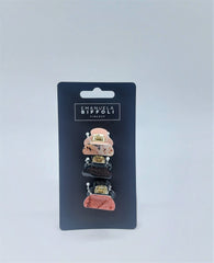 Emanuela Biffoli Set 3pz Pinze Piccole Per Capelli