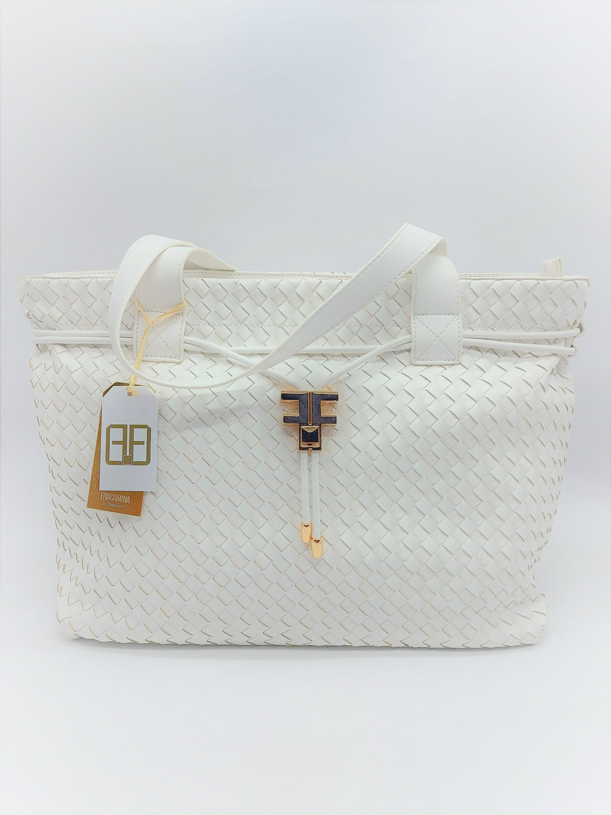 Fracomina Borse| Shopping Bag White