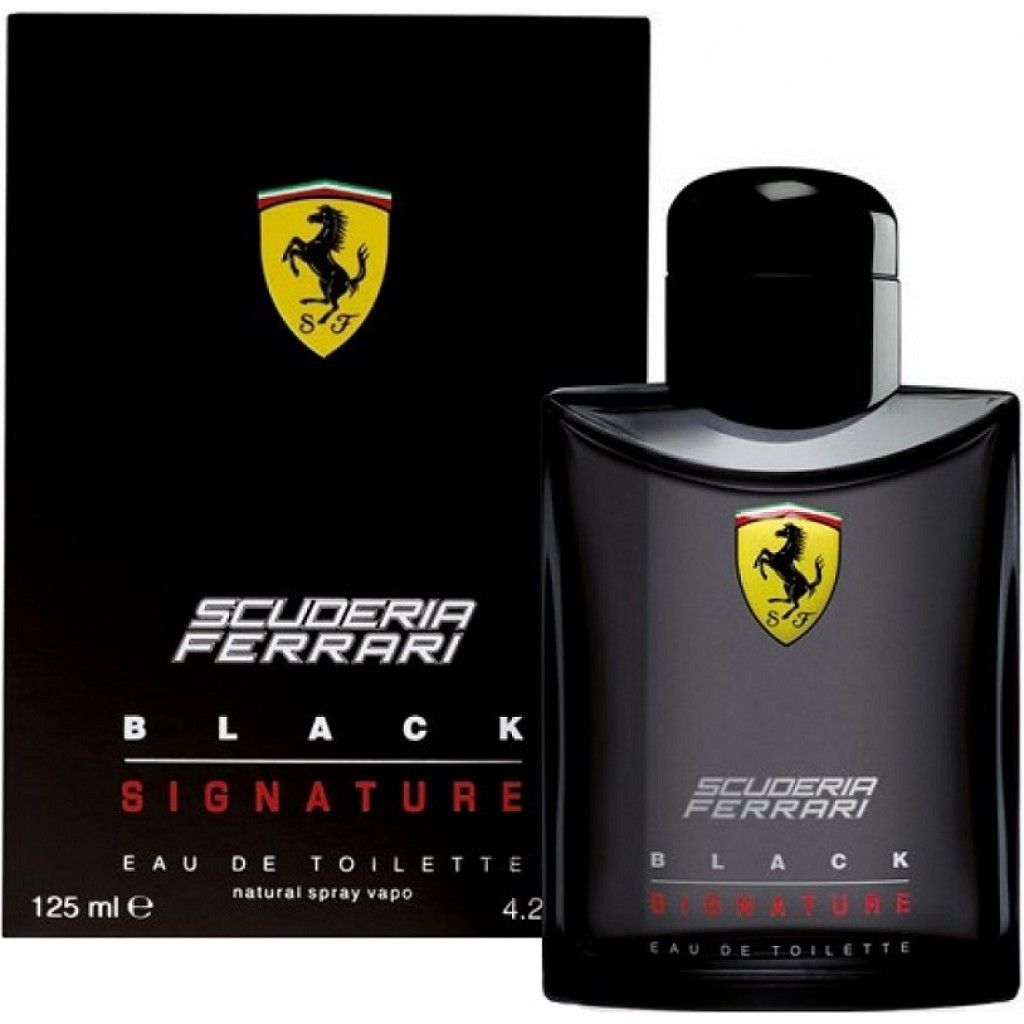 Ferrari Scuderia Ferrari Black Signature Eau De Toilette 125 ml