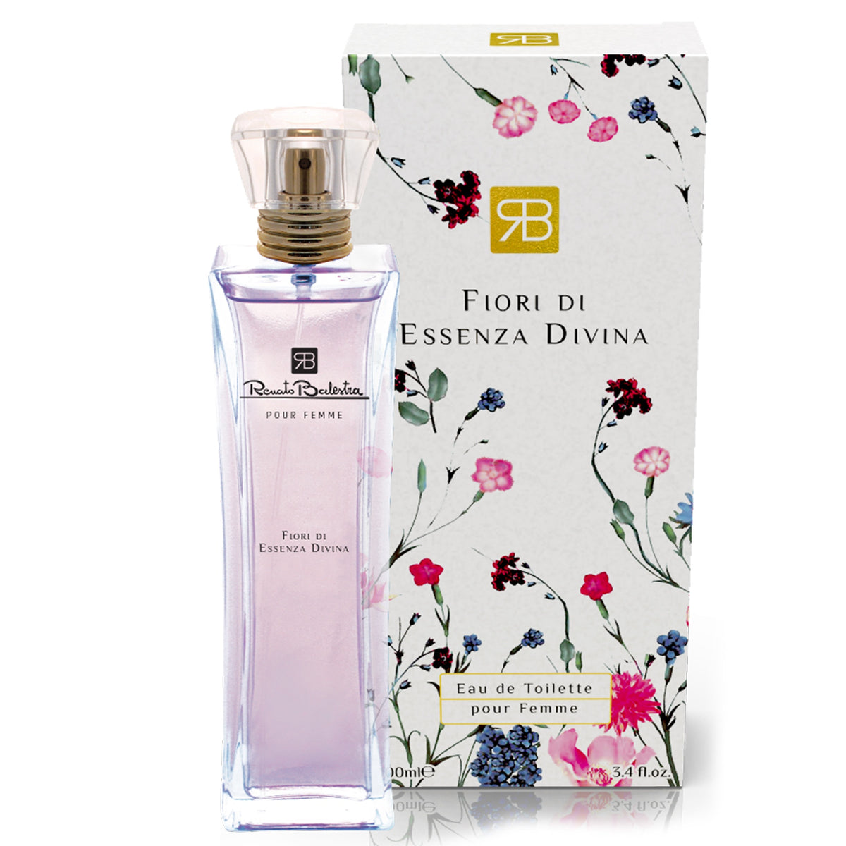 Renato Balestra Fiori di Essenza Divina – Eau de Toilette Pour Femme 100 ml