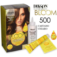 Dikson bloom crema colorante con cheratina 500 castano chiaro