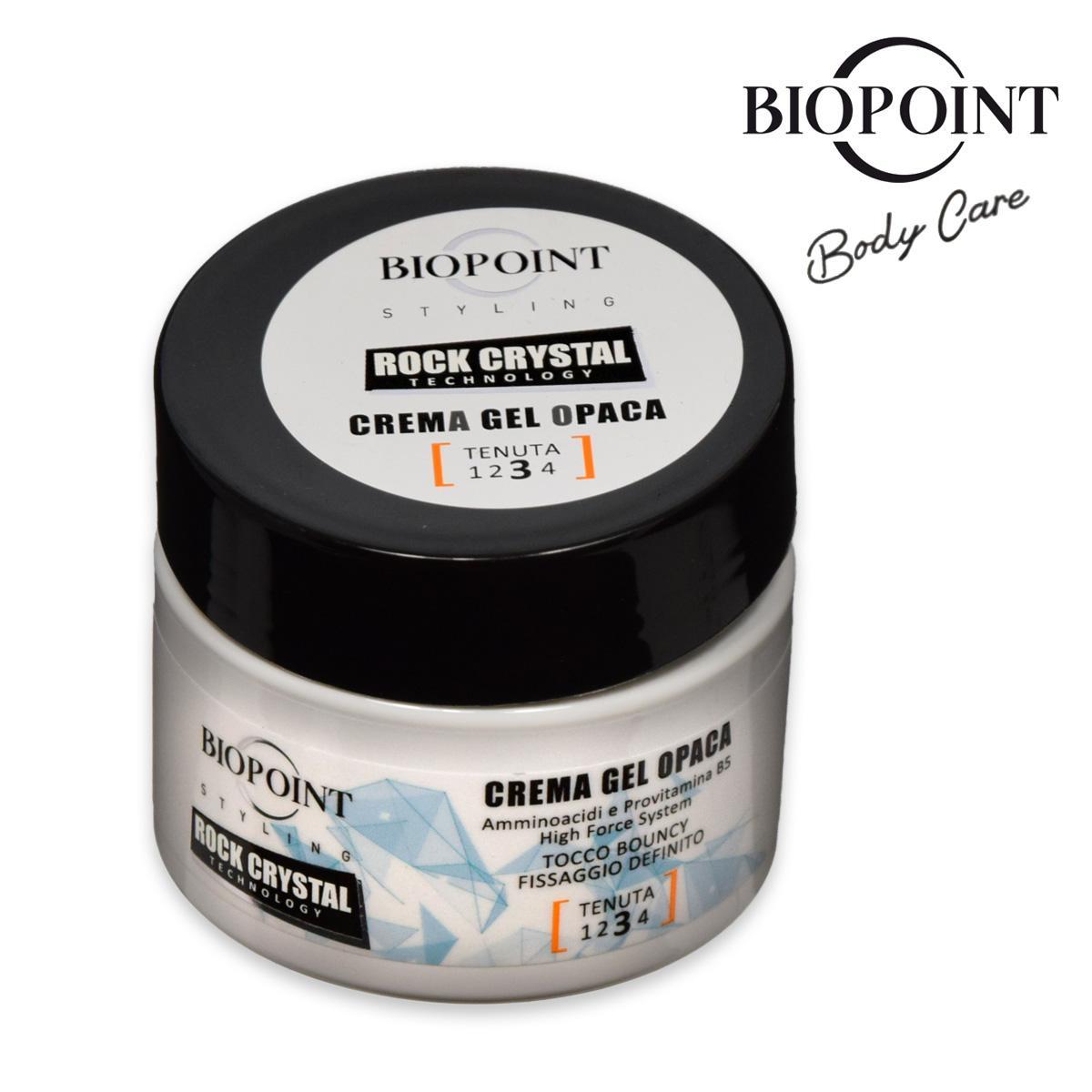 Biopoint Crema Gel Opaca Rock Crystal 100 ml