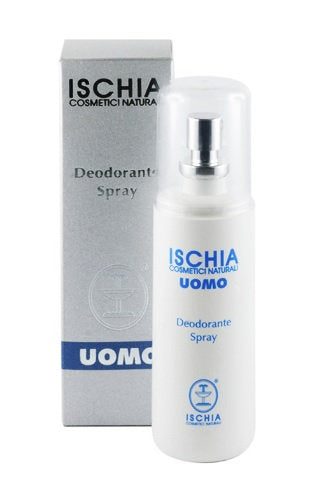 Ischia Cosmetici Naturali Deodorante Spray Uomo Senza Parabeni- flacone da 100 ml
