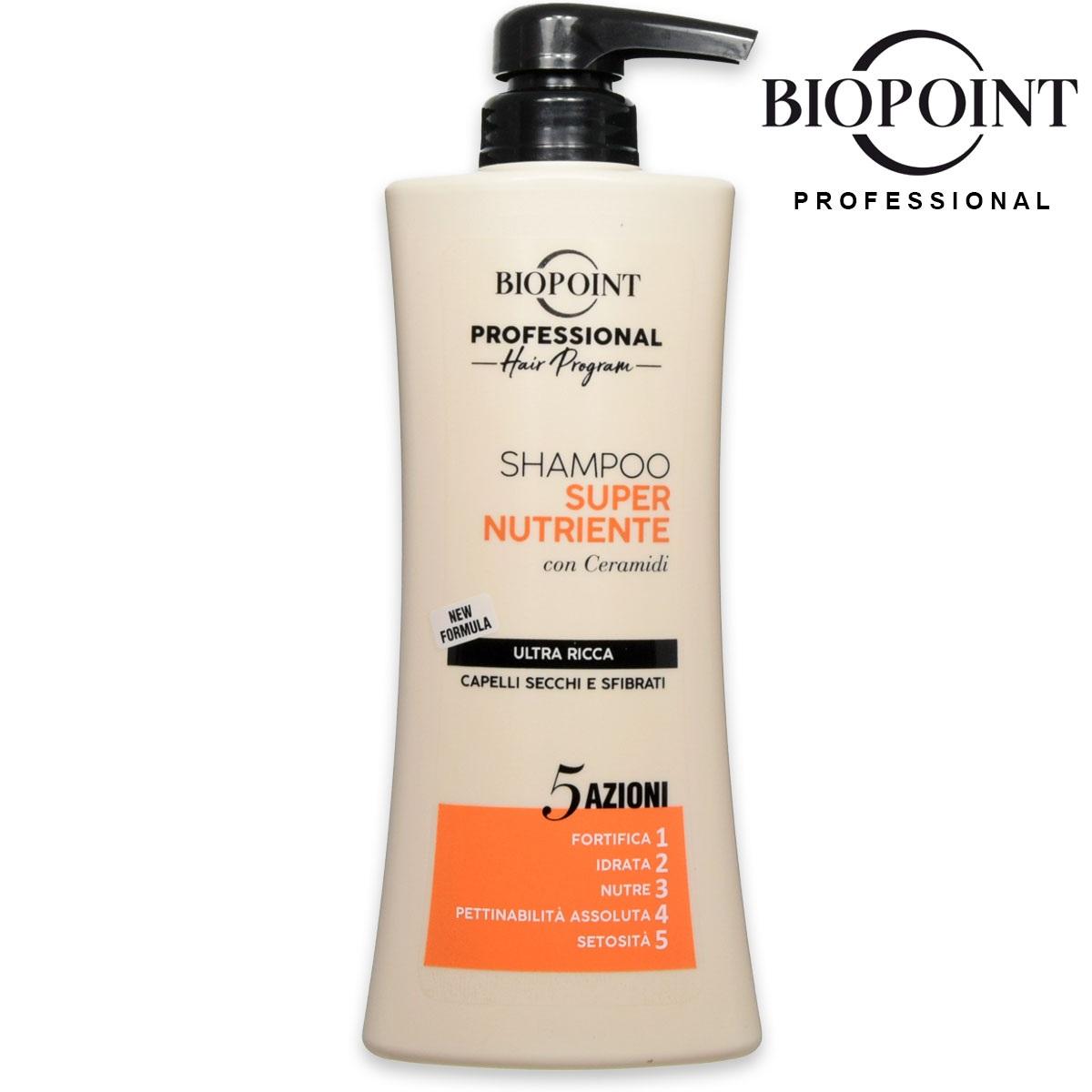 Biopoint shampoo supernutriente 400 ml