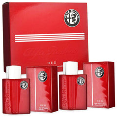 Confezione Regalo Profumo Uomo Alfa Romeo Red Set Edt 75ml + Dopobarba 75ml