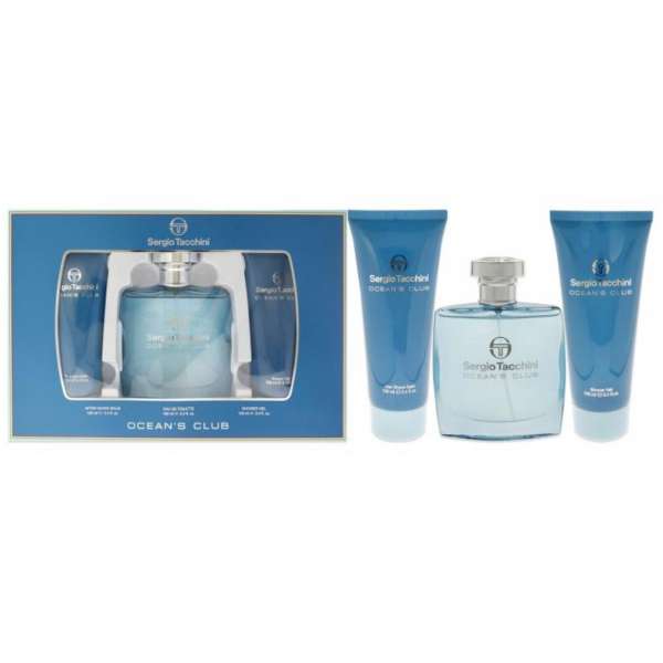 SERGIO TACCHINI COFFRET OCEAN'S CLUB POUR HOMME
