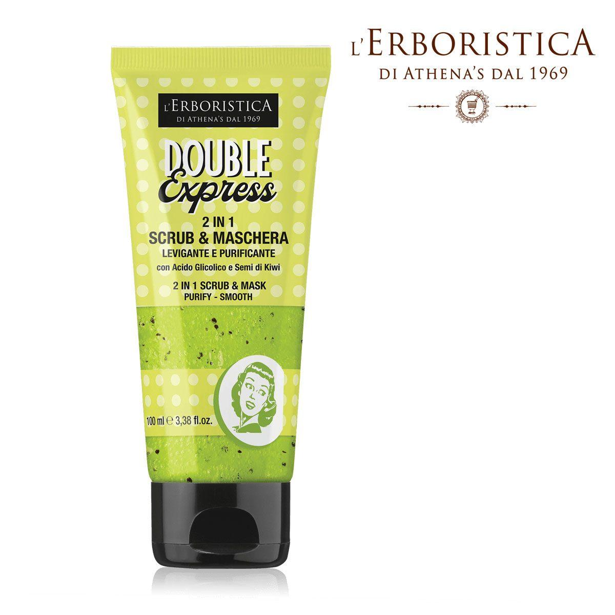 L'erboristica Double Express Scrub &amp; Maschera 2 in 1 100 ml