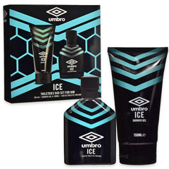 Umbro Ice Confezione Da Uomo con Eau De Toilette+Shower Gel