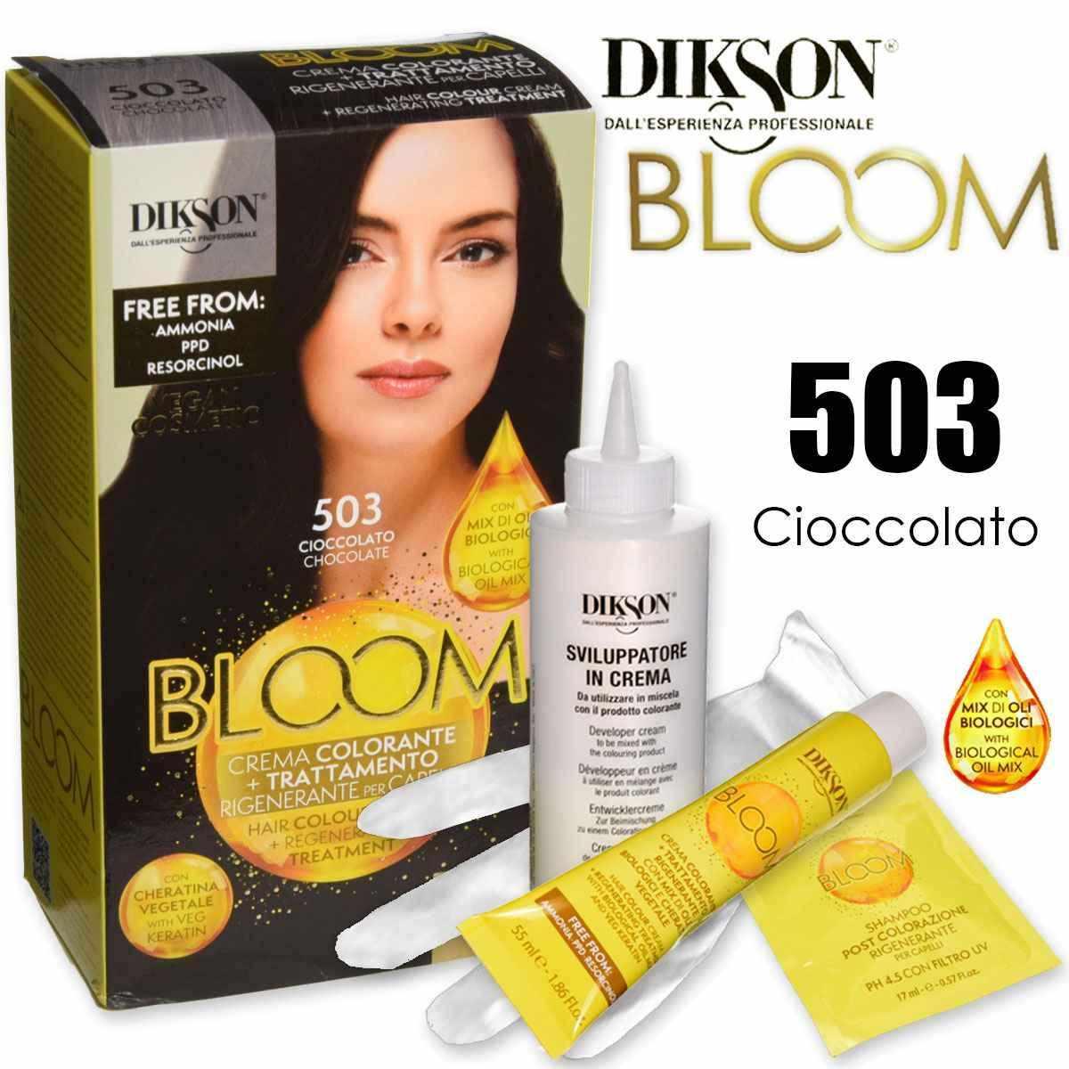 DIKSON BLOOM Crema Color Senza Ammoniaca n.503 CIOCCOLATO