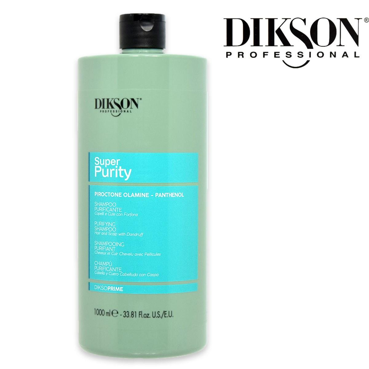 Dikson prime shampoo super purity capelli e cute con forfora 1000 ml