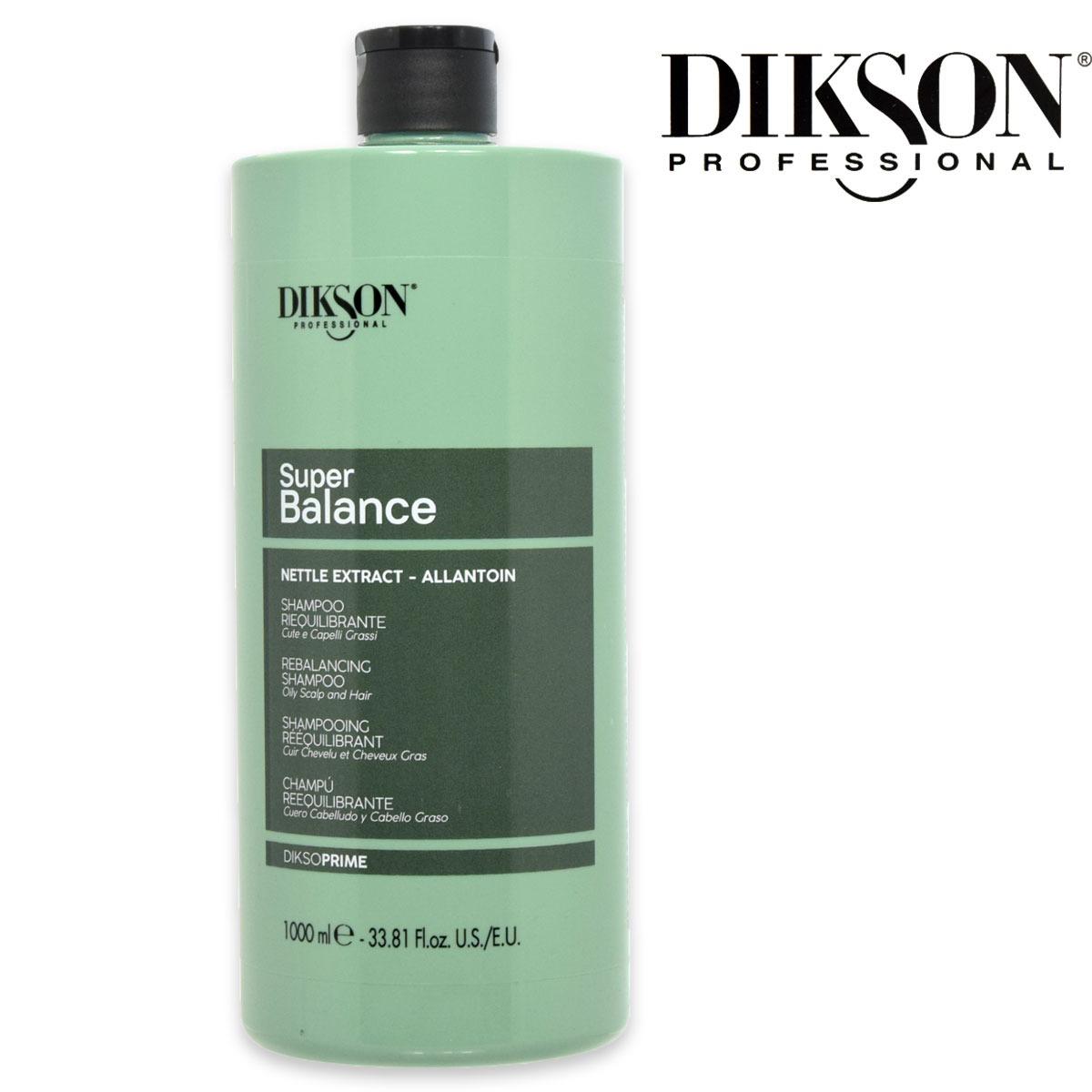 Dikson prime shampoo super balance cute e capelli grassi 1000 ml