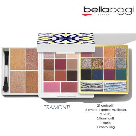 Bellaoggi Mediterranean Frames Trousse Tramonti