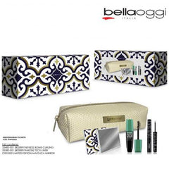 Bellaoggi pochette linea mediterranean con 1 mascara, 1 eyeliner e 1 specchietto