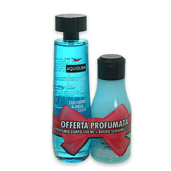 AQUOLINA OFFERTA PROFUMO CORPO 100 ML E BAGNO SCHIUMA 125 ML