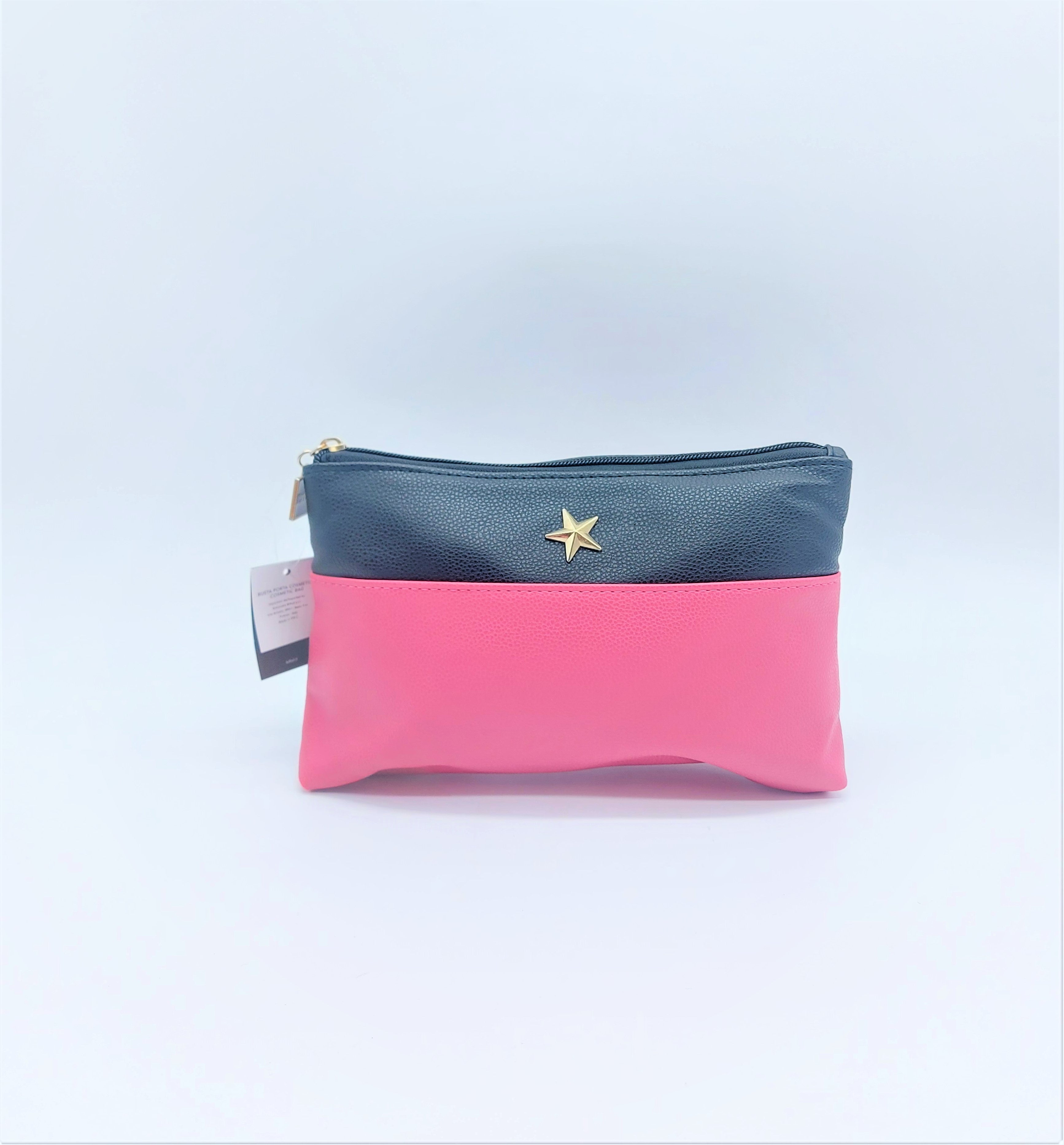 Emanuela Biffoli Beauty Case Nero e Rosa