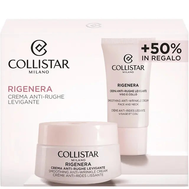 Collistar Cofanetto Rigenera Crema Anti-rughe Levigante