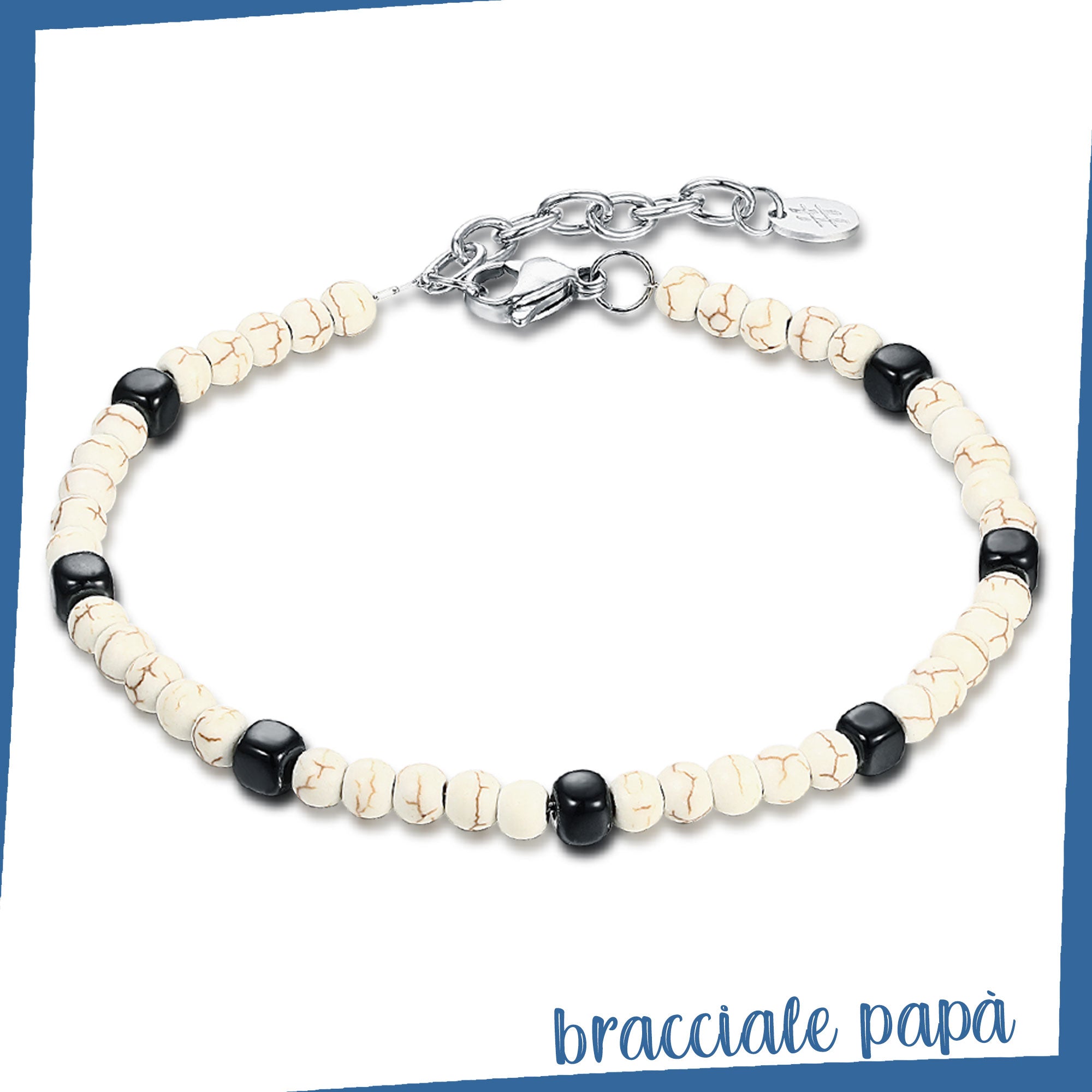 Brand Gioielli Linea Fierce Baby Bracciale Papà