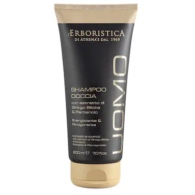 L'erboristica di Athena's Shampoo Doccia con estratto di Ginkgo Bilboa e Pantenolo 200ml