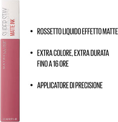 MAYBELLINE - JOIN THE PARTY URBAN JUNGLE - MATTE INK 20 PIONEER + MATTE INK 15 LOVER CON POCHETTE