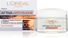 L'OREAL - ATTIVA ANTI-RUGHE TRATTAMENTO FORTIFICANTE GIORNO 65+ 50 ML