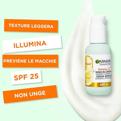 GARNIER SKIN ACTIVE SIERO IN CREMA VITAMINA C ILLUMINANTE ANTIMACCHIA SPF25 50 ML