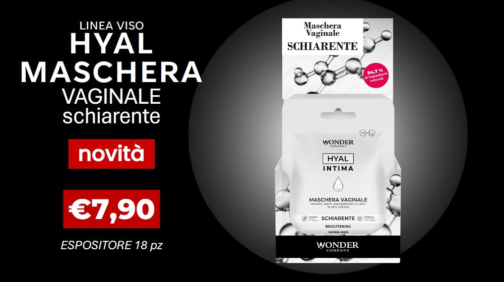 Wonder Company Hyal Maschera Intima Vaginale Schiarente