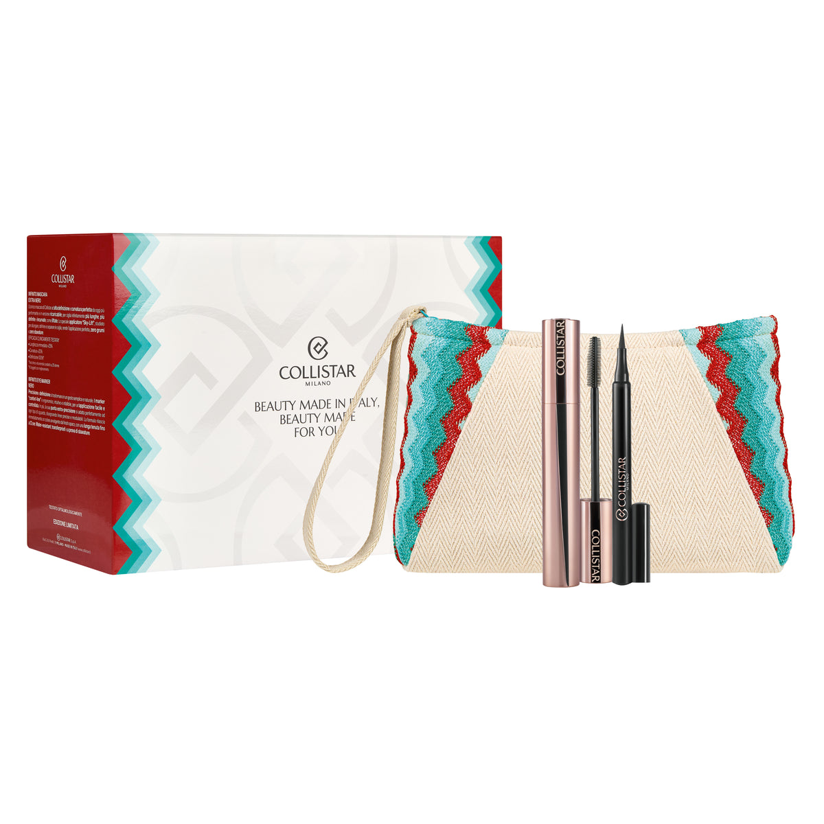 COLLISTAR COFANETTO INFINITO MASCARA
+ Infinito Eye Marker + Pochette