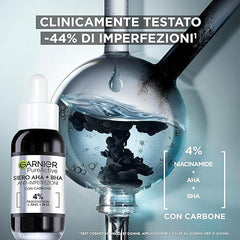 GARNIER PUREACTIVE -  SIERO AHA+BHA SIERO ANTI-IMPERFEZIONI 30 ML