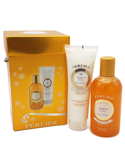 Perlier Confezione Ambra D’Oro Bagnoschiuma 500Ml – Crema Corpo 250Ml