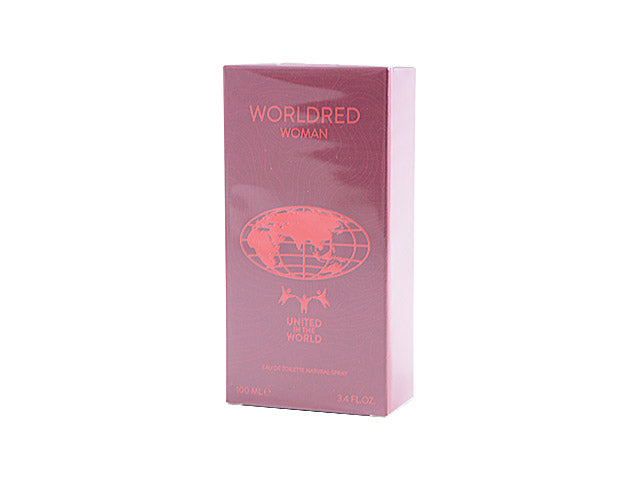 UNITED IN THE WORLDRED WOMAN EDT 100m