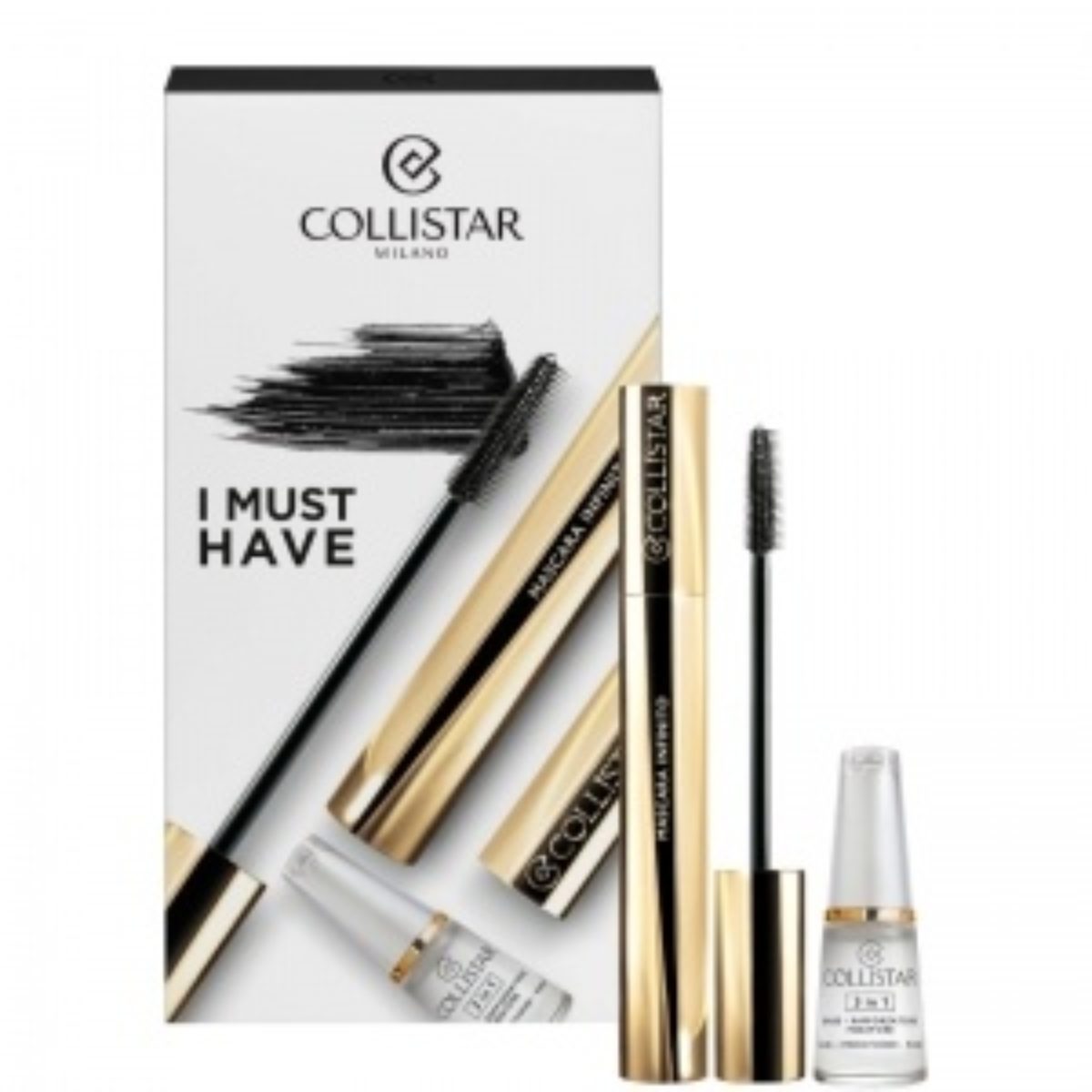 Collistar Cofanetto Mascara Infinito Extra Nero + Smalto 3in1 6ml