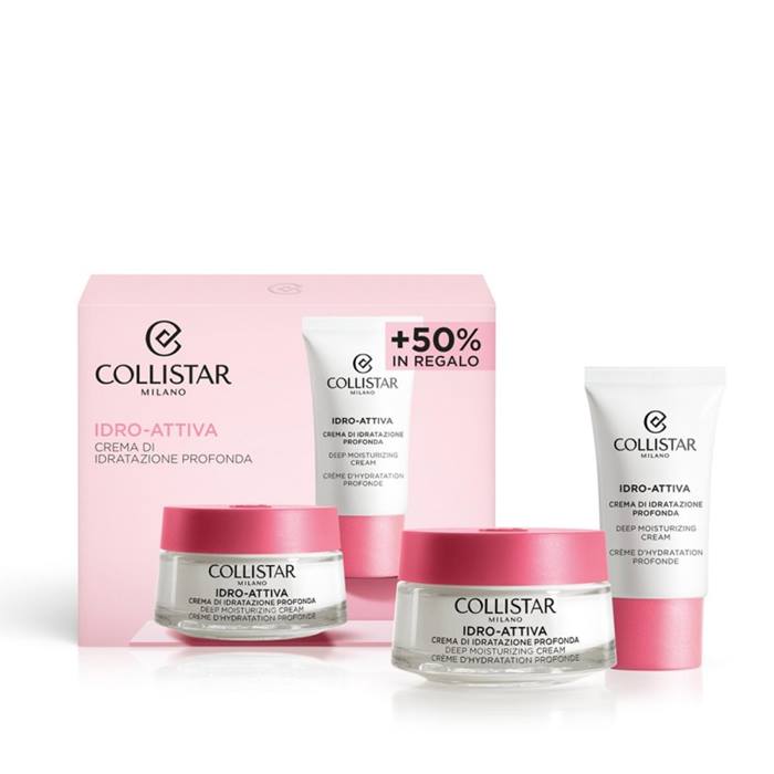 COLLISTAR SPECIALE PELLI NORMALI E SECCHE collistar idro attiva crema 50 ml + 25 ml Cofanetti Viso