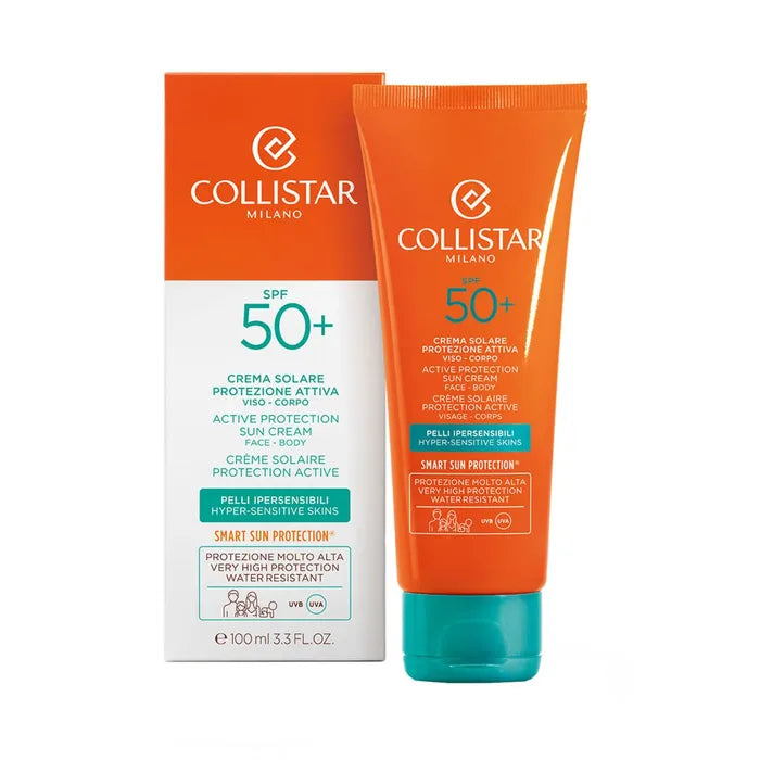 Crema Solare Protezione Collistar Attiva Viso-corpo Spf 50+