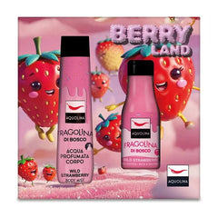 AQUOLINA BERRY LAND ACQUA PROFUMATA 125 ML + BAGNODOCCIA 125 ML