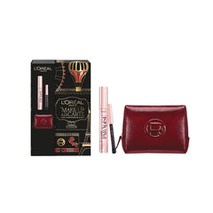 L'OREAL PARIS Cofanetto Make Up À La Carte - Mascara Extra Nero + Mini Matita nera + Maxi Pochette Elegante