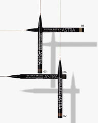 Astra GEISHA BROWS MICRO PRECISION PEN - Penna Sopracciglia Effetto 3D n.03 brown